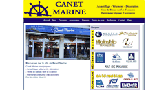 Desktop Screenshot of canetmarine.com